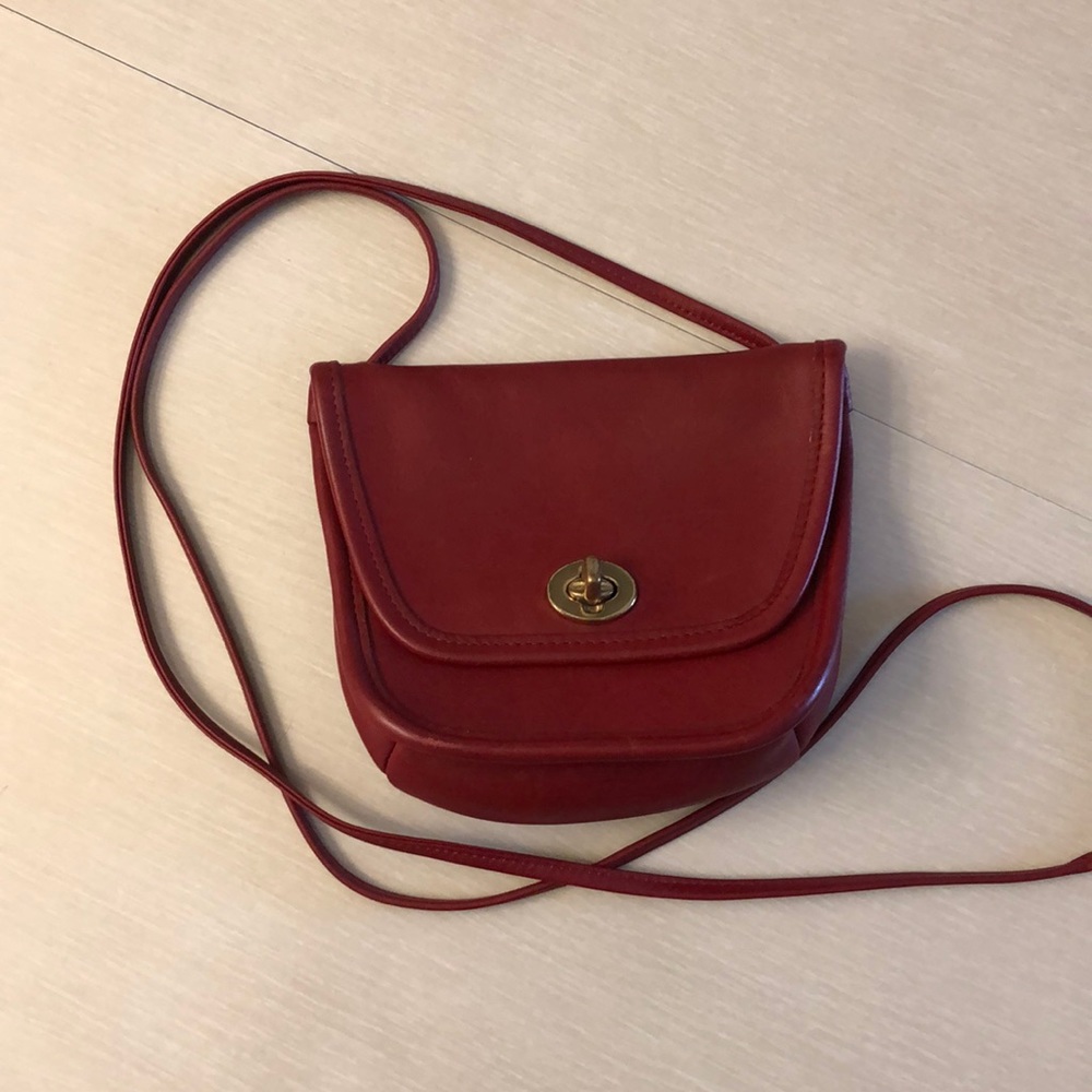 Vintage Coach Everett Mini Crossbody Bag